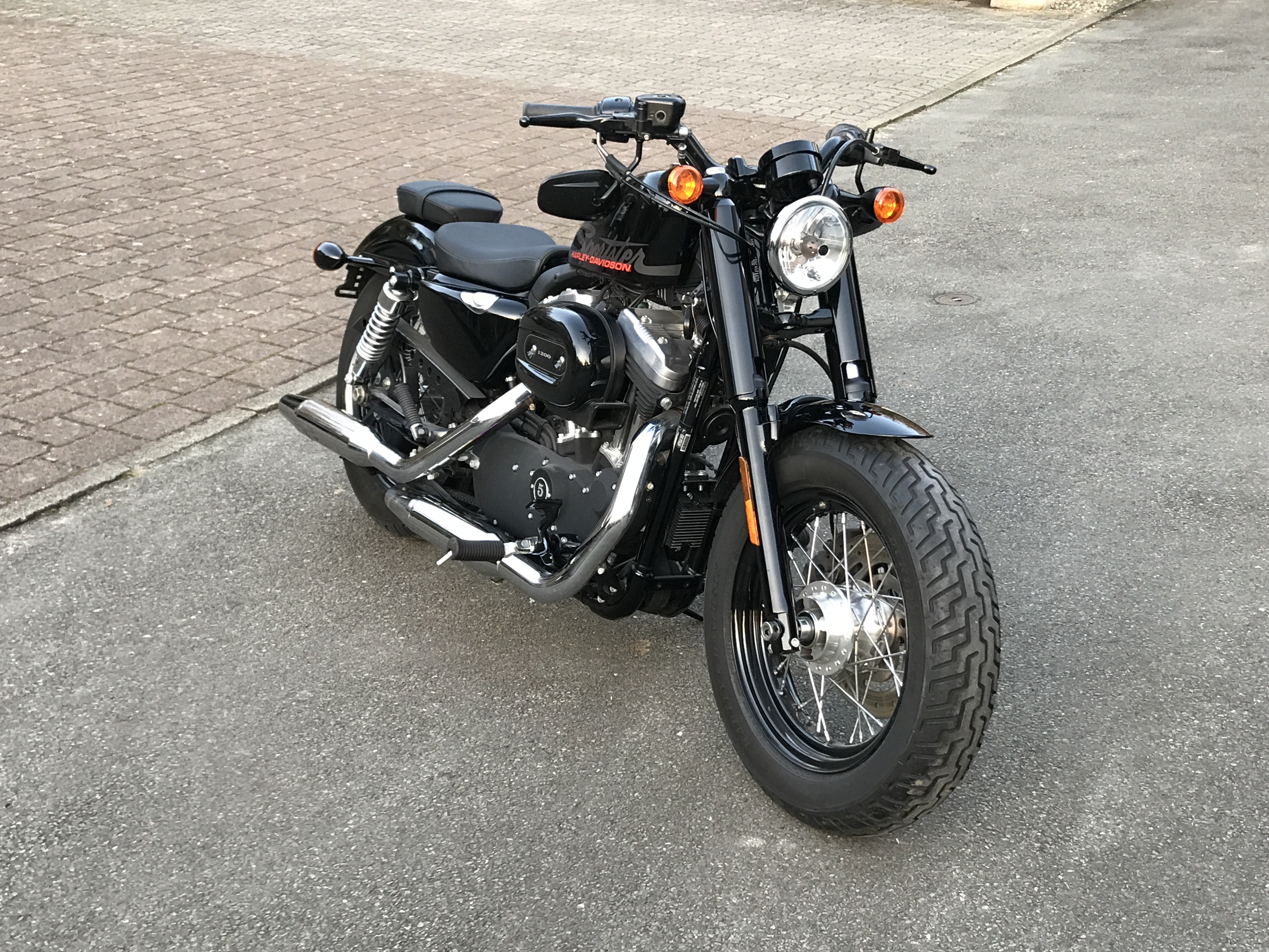 BATRIDE Gabelcover Harley Davidson Sportster 48 2010-2015